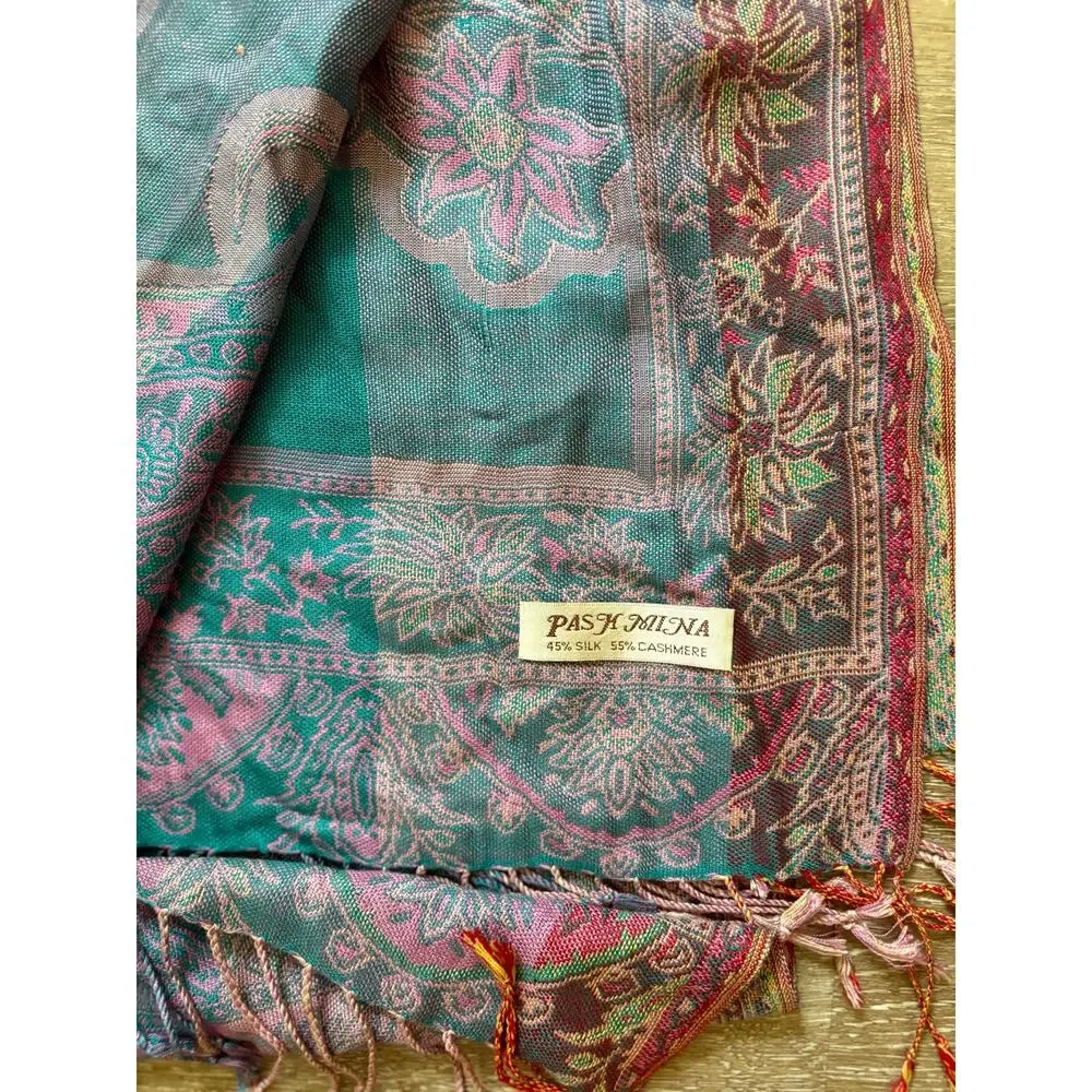 Pashmina Silk and Cashmere shall